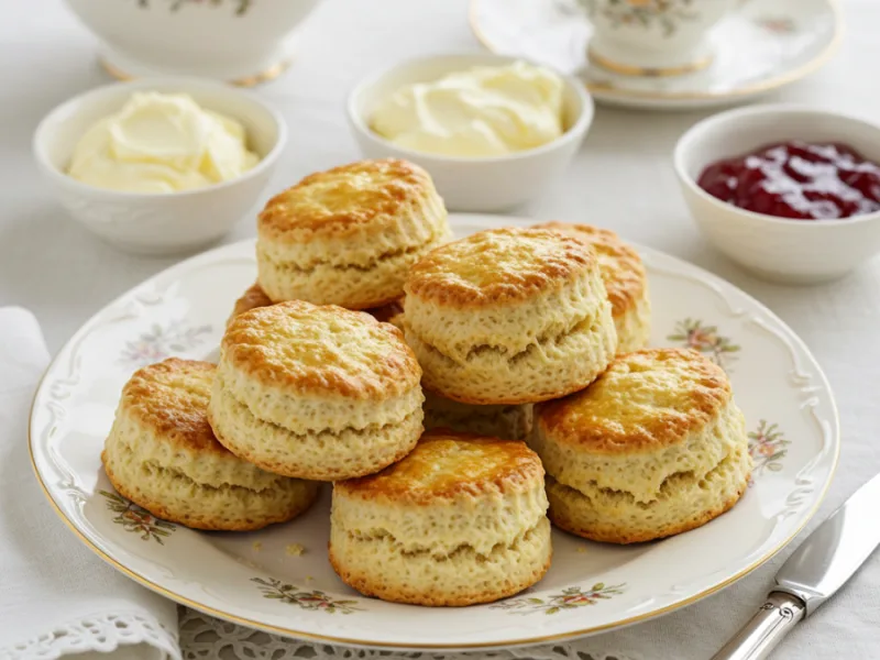 Recette de Scones Britanniques Faits Maison