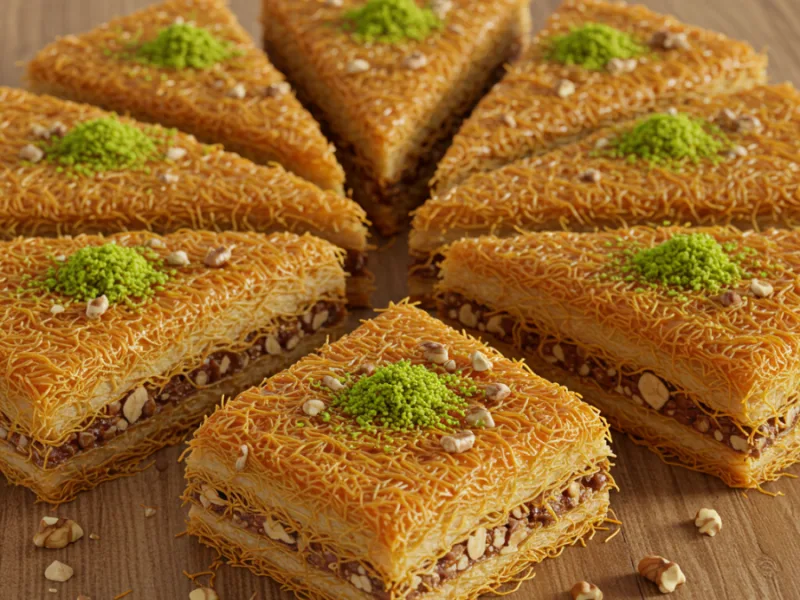 Kadayif Noodles Dessert