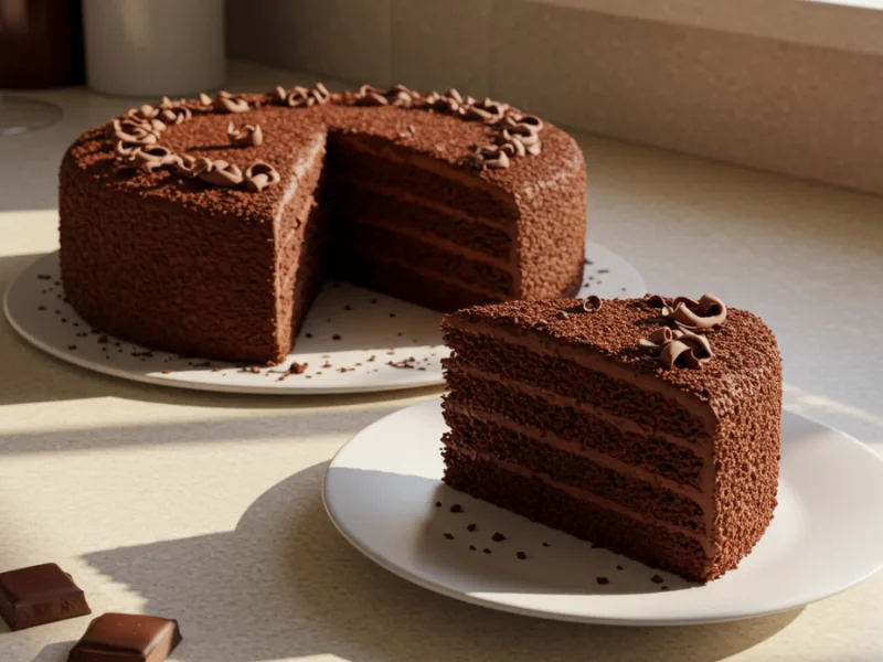 Rezept für klassischen Schokoladenkuchen