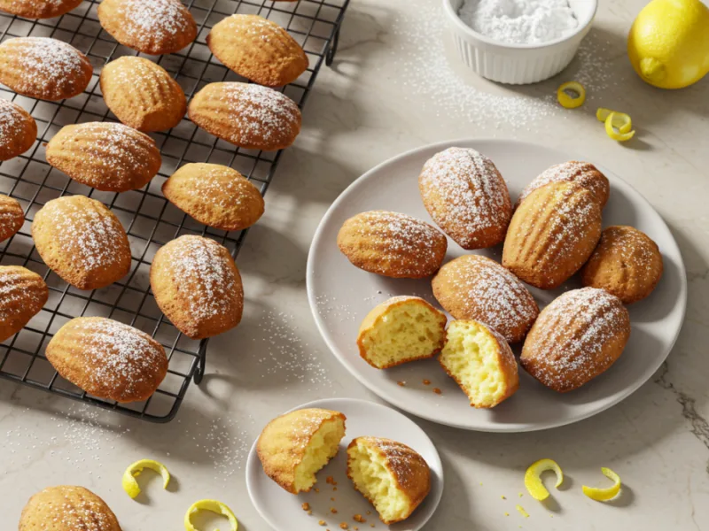 Klasický recept na francouzské madeleines