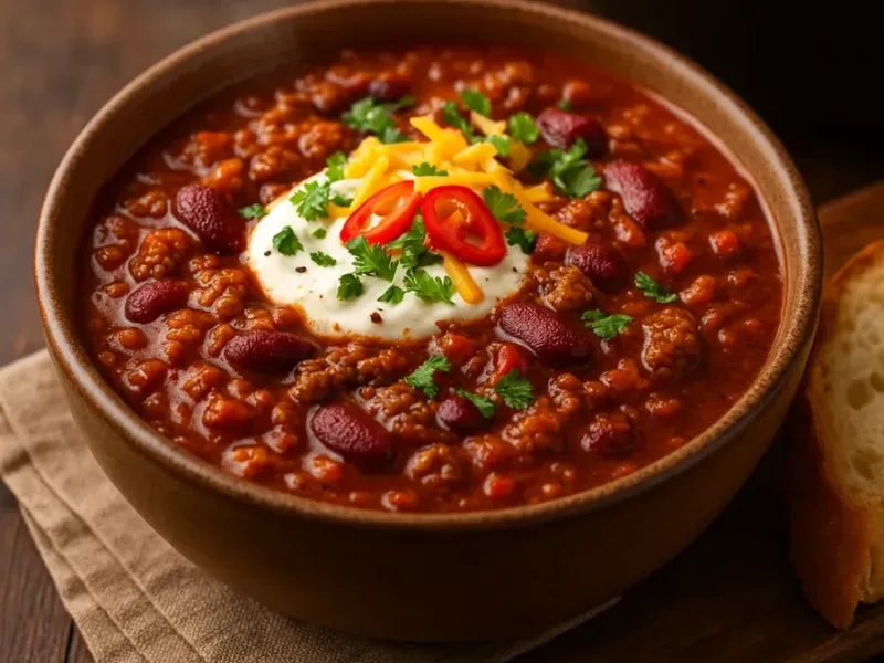Chili con carne facile
