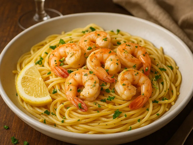 Einfache Garnelen-Scampi