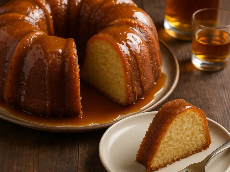 Enkel oppskrift på whisky-kake