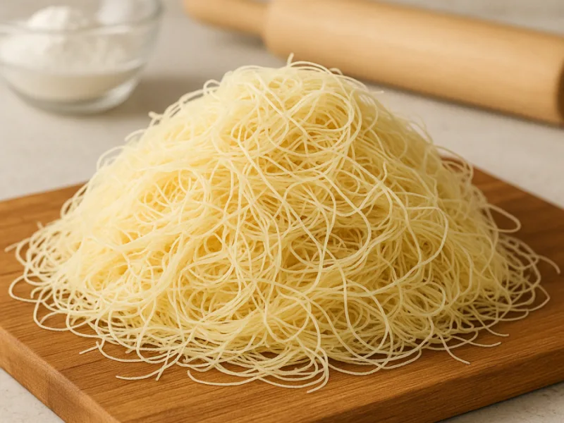 Recept na domácí kadaif nudle