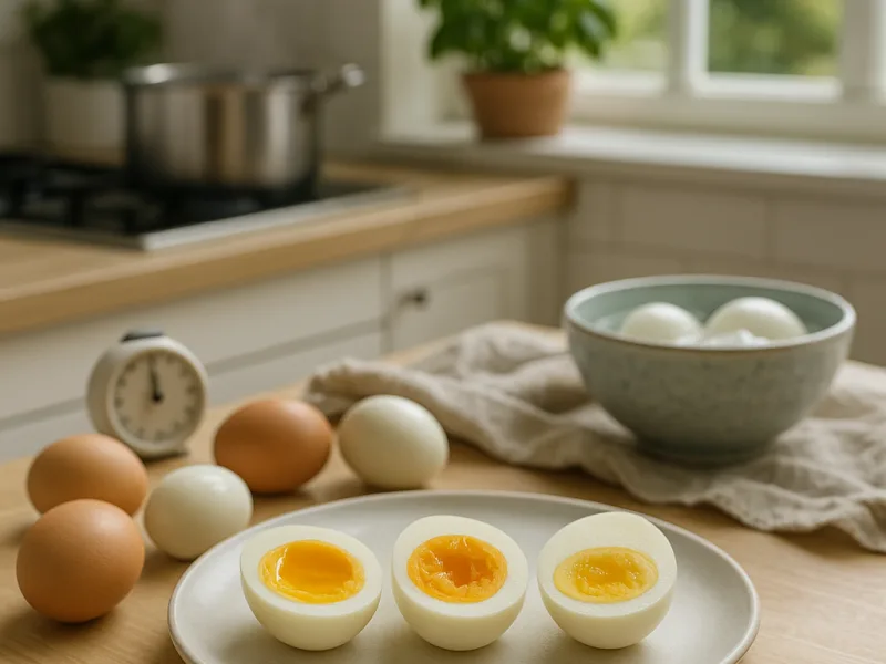 Wie lange Eier kochen