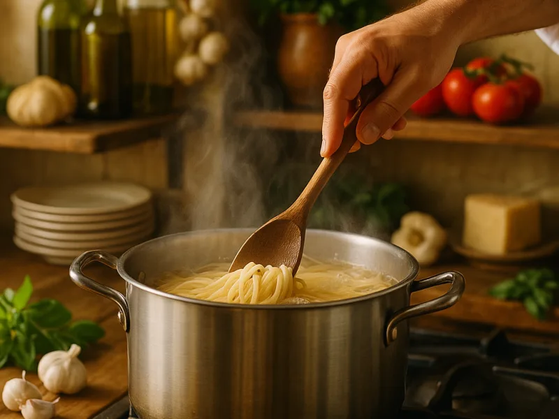 Pasta kochen wie ein italienischer Chef