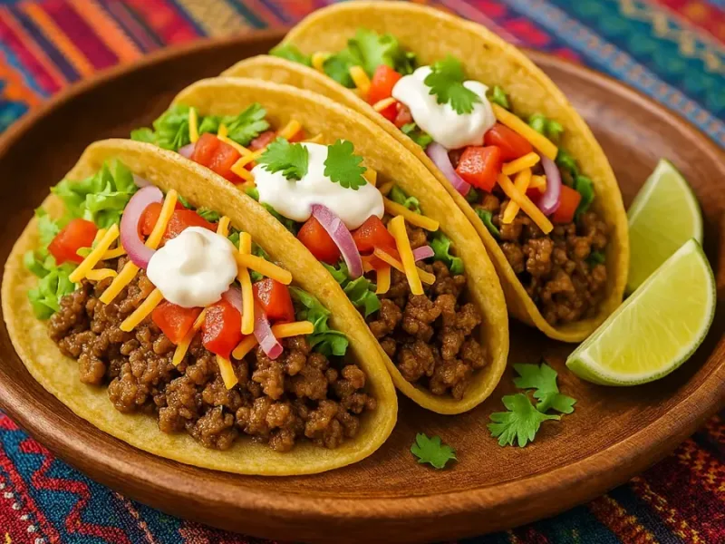 Quick Mexican Beef Tacos Recipe