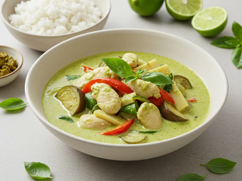 Thai Green Curry with Chicken