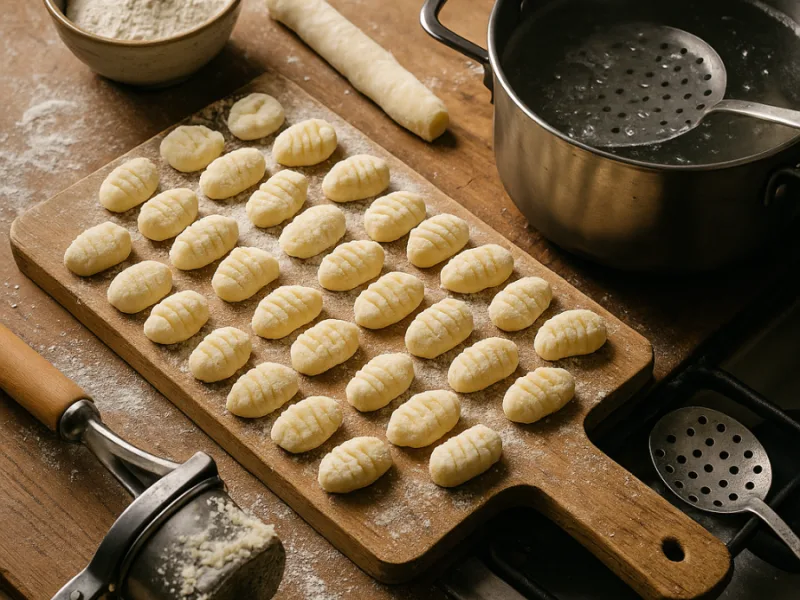 Gnocchi di patate fatti in casa