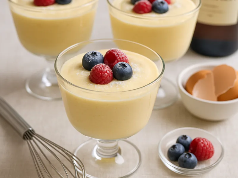 Receta Tradicional de Zabaglione