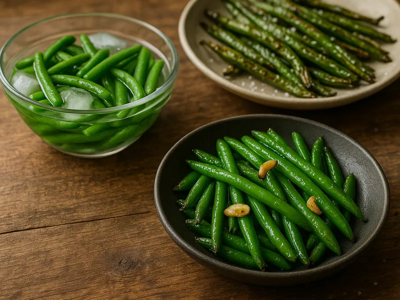 Sperziebonen koken