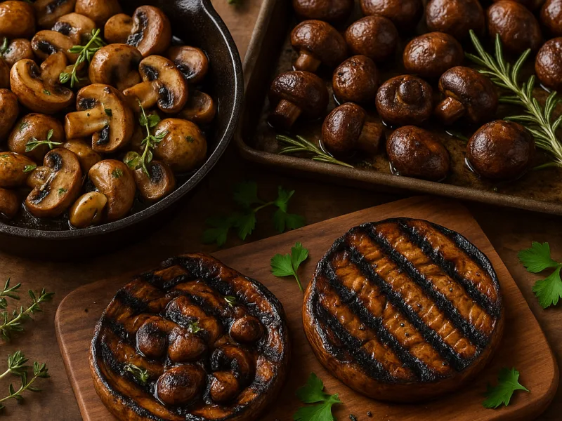 Como cozinhar cogumelos