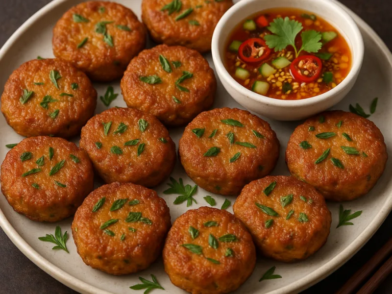 Polpette di pesce tailandesi