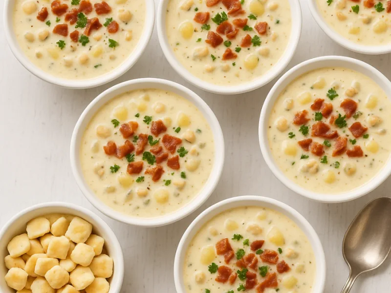 Creamy New England Clam Chowder