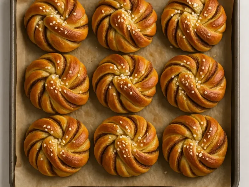 Classic Swedish Cinnamon Buns (Kanelbullar)