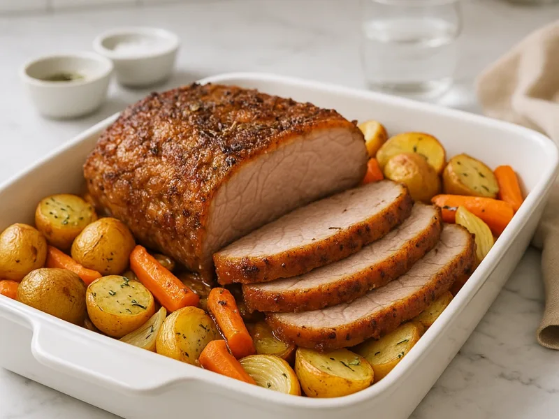 Bondiola de cerdo al horno: fácil y jugosa