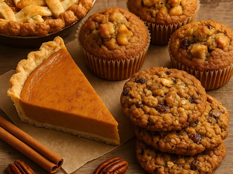 Ideas de repostería de otoño para días acogedores