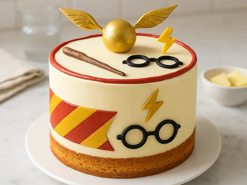 Harry Potter -kakku – helppo resepti synttäreille