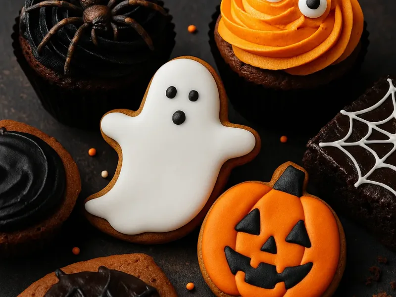 Idées Halloween pour desserts ensorcelants