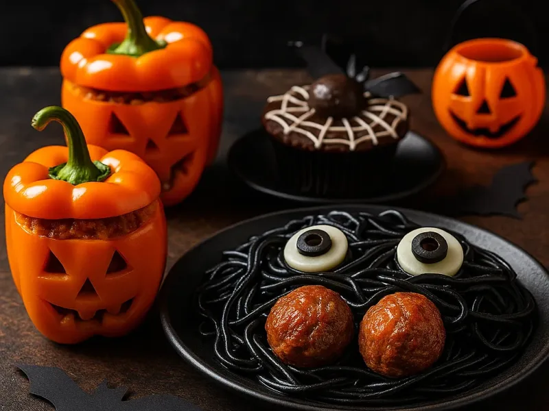 Kusliga Halloween-middagstips
