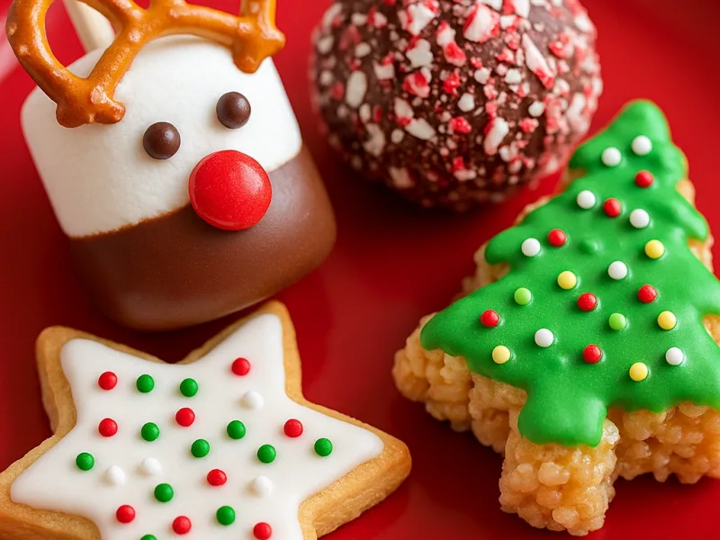 Dulces de Navidad fáciles que los niños pueden hacer