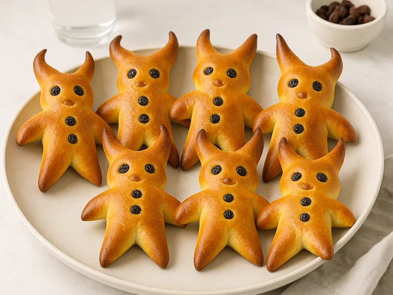 Germteig-Krampus – Rezept für süßes Krampusbrot