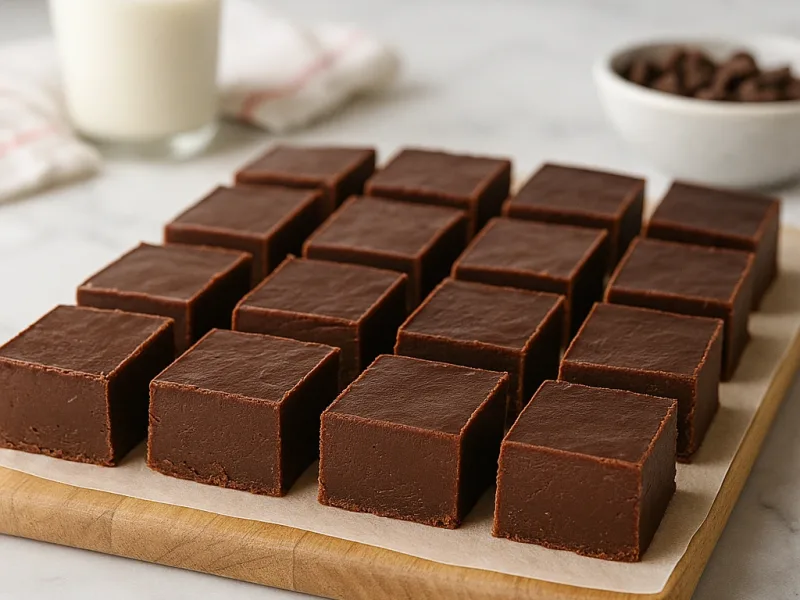 Vánoční fudge – 3 suroviny