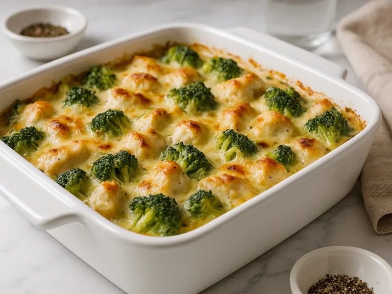 Keto Chicken Broccoli Casserole – Easy Creamy Dinner